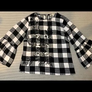 Flannel blouse